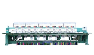Nine-needle Ten-frame Towel Compund Embroidery Machines