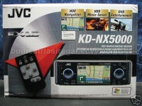 JVC KD-NX5000 NAVIGATION DVD/CD CAR RECEIVER 40GB NEW