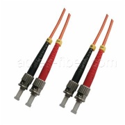 Multimode 50/125 Duplex ST-ST Fiber Optic Patch Cables