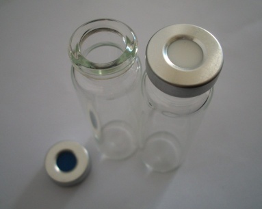 20ml headspace vials with septas and caps