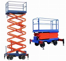 mobile hydraulic high raised lift table