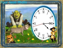 Three-dimensional wall clock ,Clock,Bell .clcok.wall clcok