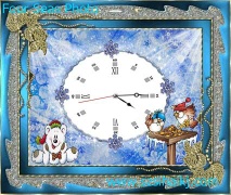 Three-dimensional wall clock ,Clock. Bell .wall clcok .