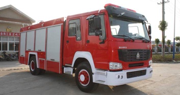 HOWO  of foam fire engine18771500288