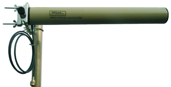 Antennas Yagi WiFi 2215 2,4 Ghz (2400 Mhz - 2500 Mhz, 15 dBi)