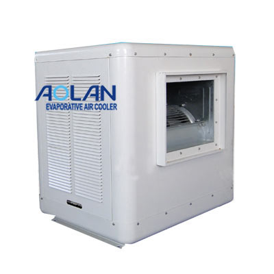 Window evaporative air cooler