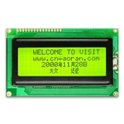 STN yellow green,character lcd module 16X2 LINES