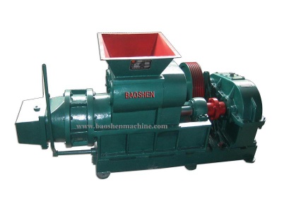 Small clay brick making machine