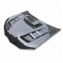 Carbon Fiber Car Hoods Straight Grain/Twill Carbon Sheet in 6 Colors with Gel-coated Finish - carbon car hood