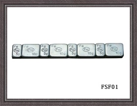 Adhesive Fe wheel weights