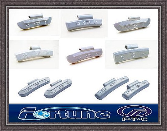 zinc clip-on wheel weights