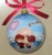 hand painted christmas ball