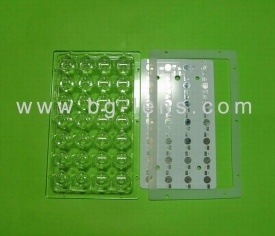 4*7 street light led lens with MCPCB