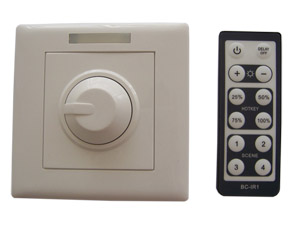 LED dimmer with remote