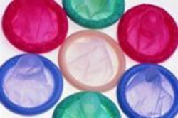 colored condom