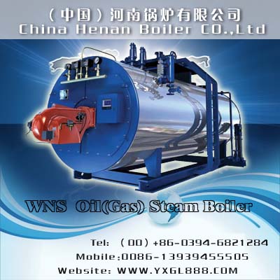 Oil(Gas) steam boiler