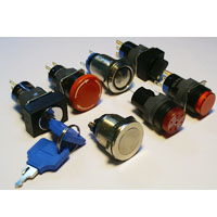 16&20 mm pushbutton switch