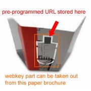 USB Webkey Paper - USB-WEBKEY-PAPER