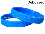 STARLING CO., LTD.-Silicone Wristbands, Debossed Silicone Wristbands
