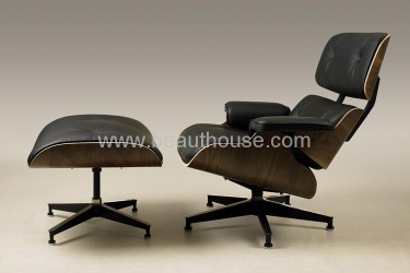 Charles eames lounge chair with ottoman