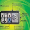 Radiation eliminate and anion generate and power save socket