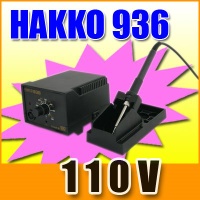 HAKKO 936 ESD SAFE iron Soldering Solder Station + FREE 10 tips 110V