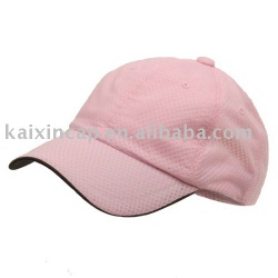 6 Panel Athletic Mesh Cap-Pink