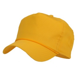 Cotton Twill Golf Cap - Gold