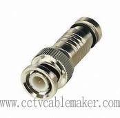 Compression Type BNC Male Connector