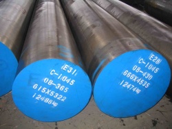 Forged steel round bar