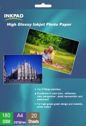180gsm Inkjet Glossy Photo Paper