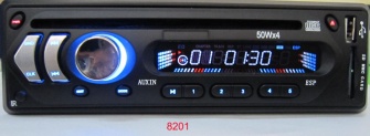 one din indash car dvd jgm8201 with car mp3 mp4 USB SD TIME CLOCK - JGM8201