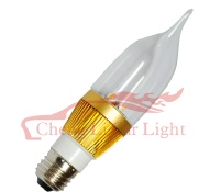 Led candle bulb-E27-3X1W