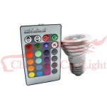 Multicolor Led Spotlight-E27-1*3W