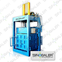 Sinobaler Hydraulic Baling Machine,Textile Baler