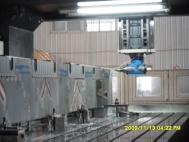 large CNC machining part