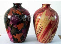 Handpainted ceramic handicrafts