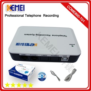 1 Channel Telephone Call Recorder Box