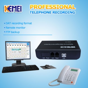 1 Channel Telephone Call Recorder Box