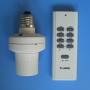 Remote control lamp holder