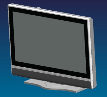 LCD plastic cover