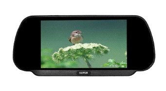 7-inch Rearview Mirror 