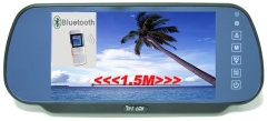 7 inch rearview mirror with Bluetooth 