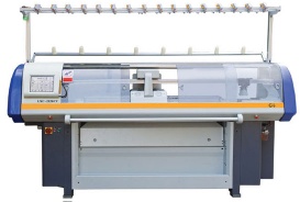computerized flat knitting machine