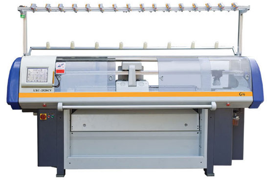 This machine can be knitted the sweater and high effective to produce the products.