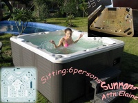 newest style of outdoor spa,jacuzzi,hottub-SR838