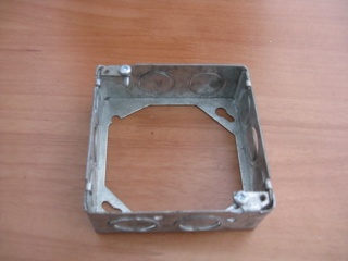 steel outlet box
