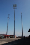 lighting, lamp pole, construction material