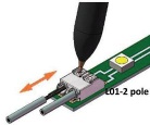 Surface Mounted Terminals SMD Terminal Strips with push-bottons