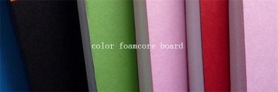 color foamcore board, Item C-RF120,48inx96in,3mm/5mm/10mm thick